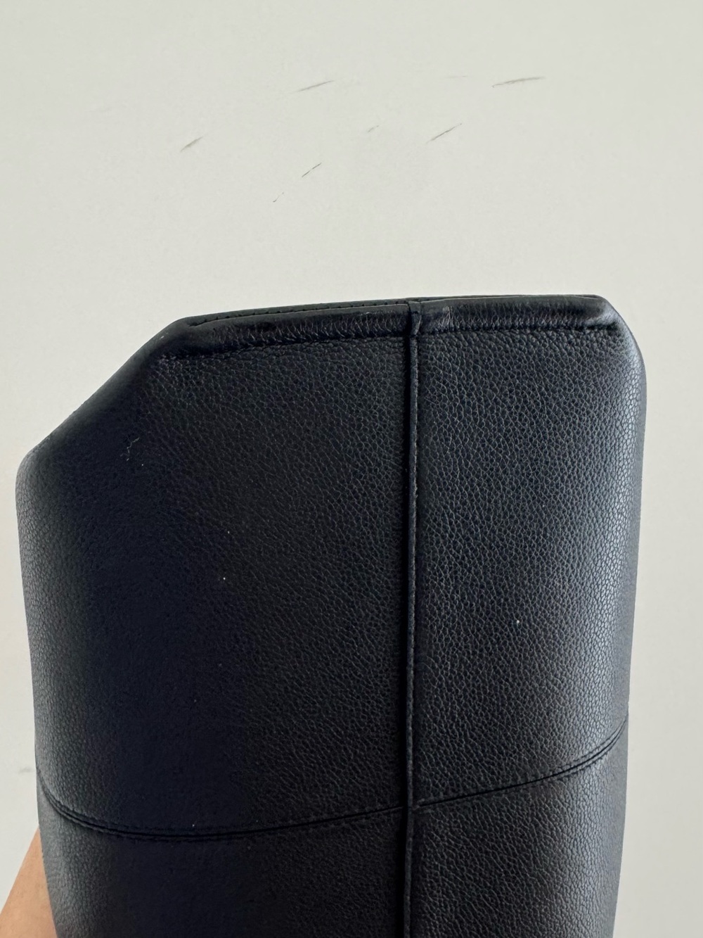 POLENE Numéro Neuf EDITION TEXTURED BLACK bag * no shoulder strap - Picture 12 of 17